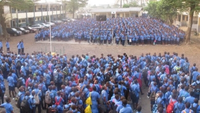 Opération craie morte: les élèves du Lycée de Mabanda ont manifesté ce matin