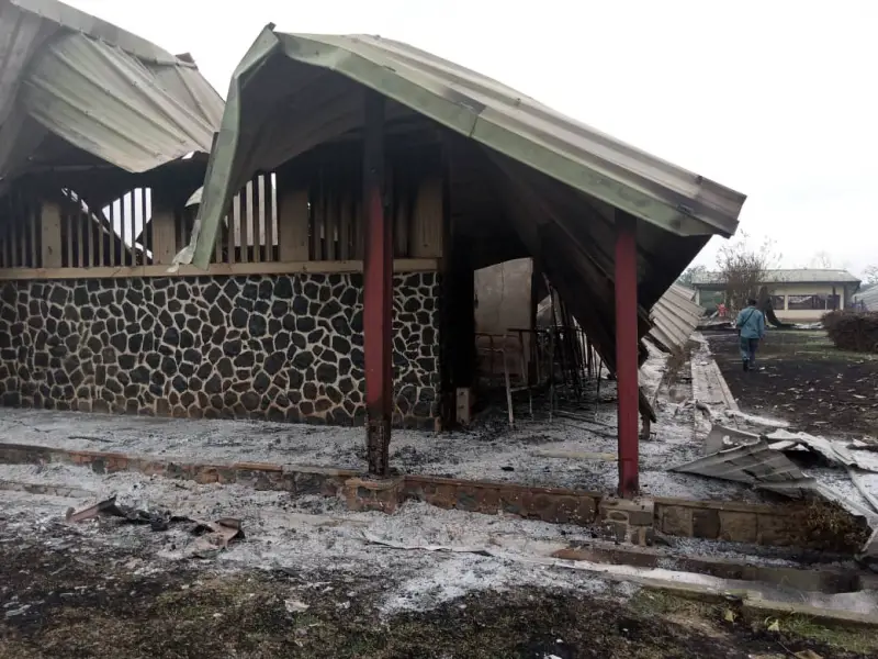 Sud-Ouest: des présumés séparatistes ont brûlé l&#039;hôpital de Mamfé