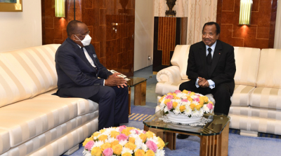Le président de la République accorde une audience au chef de Bureau régional de l’ONU pour l’Afrique Centrale