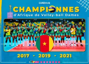 2021 Volleyball AFCON: Paul Biya congratulates lionesses on historic win