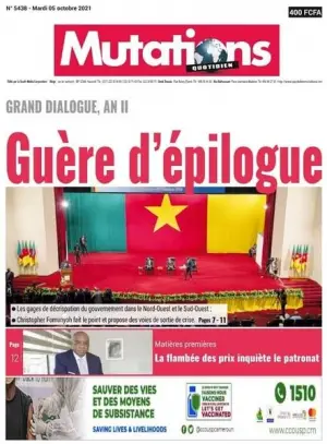 Les Unes des journaux du 05 octobre 2021