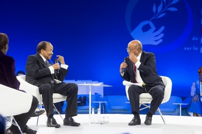 Forum de la paix à Paris : Paul Biya égal à lui-même
