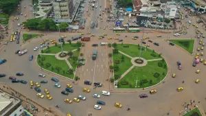 La Poste Centrale de Yaoundé très calme en cette fin de matinée