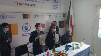 Japan donates over FCFA 1B to WFP to support thousands of vulnerable persons in Cameroon