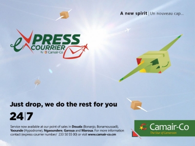 Camair-Co Express Courrier, le nouveau service de Camair-Co