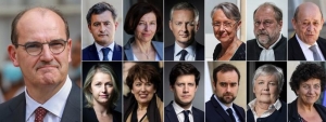 France - Le gouvernement de Jean Castex : Les ministres reconduits, les transferts, les nouveaux