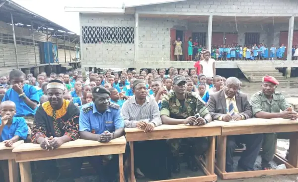 Un autre don du B.I.R. pour une école du Cap Cameroun dans le Littoral