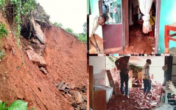 Cameroun : Un éboulement de terrain au quartier Ngousso cause la mort d’une personne