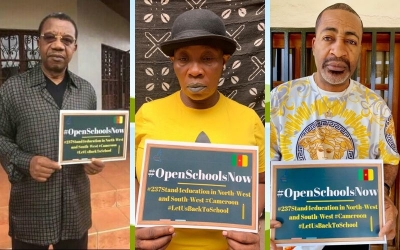 Cameroun : « Open Schools Now », la campagne citoyenne qui accompagne la rentrée scolaire dans les régions anglophones