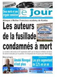 Les Unes des journaux du 09 septembre 2021