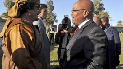 Afrique du Sud : Jacob Zuma accusé de détenir 30 millions de dollars appartenant à Kadhafi