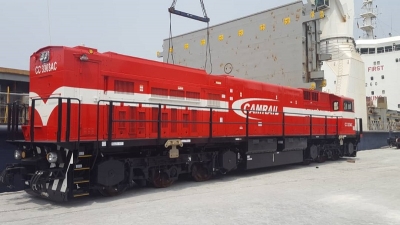 Transport ferroviaire: Camrail met en service cinq nouvelles locomotives