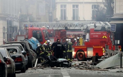 France: deux pompiers meurent dans l&#039;explosion due au gaz d&#039;un immeuble à Paris