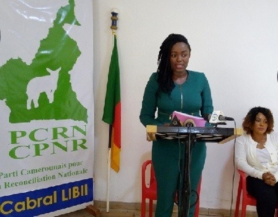 Anne Féconde Noah (porte-parole de Cabral Libii): «C&#039;est injuste de continuer de tenir le gouvernement pour seul responsable de la crise dans le Noso»