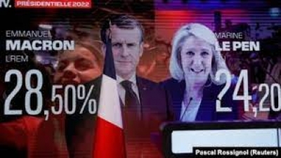 Emmanuel Macron et Marine Le Pen au 2nd tour de la présidentielle 2022