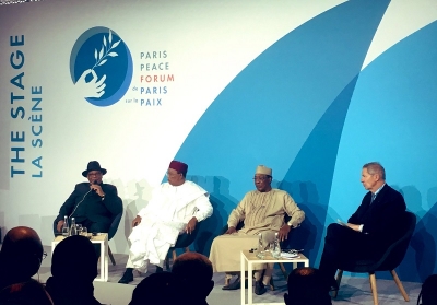 Forum de la Paix à Paris : Le Président Idriss Deby Itno déplore la non tenue des engagements