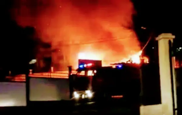 Yaoundé - Incendie à la Trésorerie générale : L’aile gauche de cette structure est partiellement partie en fumée