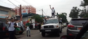 Cameroun- Algérie: les supporters des Fennecs se baladent en ce moment dans les rues de Douala