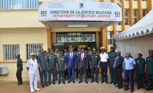 Le bâtiment devant abriter les services de la justice militaire inauguré