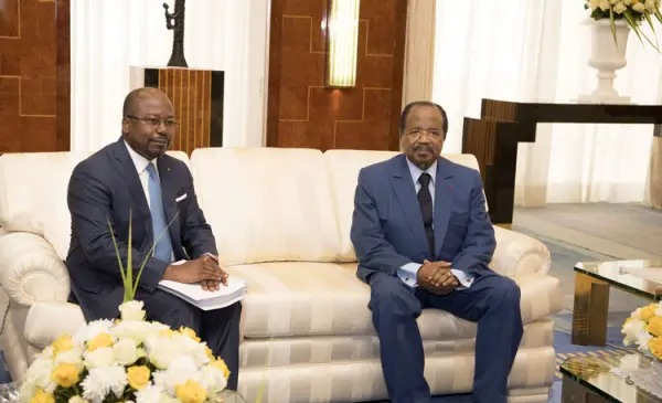 Réforme de la CEEAC : Paul Biya reçoit le président du Comité de pilotage