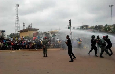 Marches insurrectionnelles : Les premiers manifestants dispersés à Douala