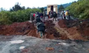 Les sécessionnistes bloque l&#039;entrée de Bamenda