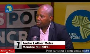 Discours de fin d’année: André Luther Meka s’en prend aux opposants qui s’adressent aux camerounais au même moment que le Chef de de l’Etat