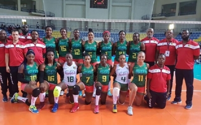 Can volleyball Dames : Le Cameroun bat l’Algérie et se hisse en demi-finale
