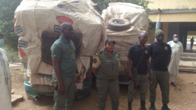 Lutte contre la contrebande : Trois Starlet remplies de marchandises interceptées par la Douane camerounaise dans la région du Nord