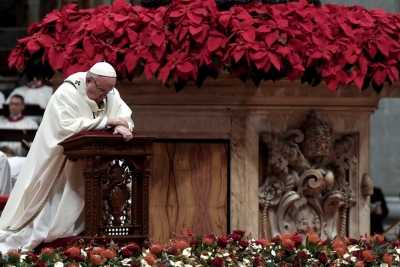 Homélie de Noël: Le plaidoyer du pape François contre un consumérisme vide de sens