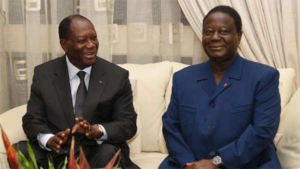 Côte d’Ivoire: Guillaume Soro et Henri Konan Bédié se sont rencontrés ce mercredi.