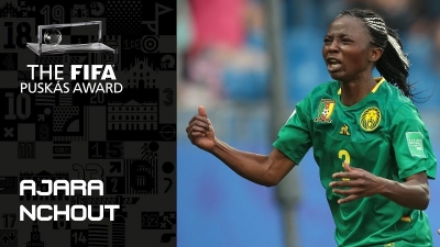 Prix Puskas : l’attaquante camerounaise, Nchout Ajara, parmi les 10 nominés