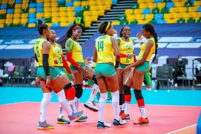 2021 AFCON Volleyball: Lionesses make history, lift trophy for third consecutive time