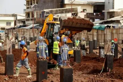 Reconstruction : Démarrage effectif des travaux au marché Congo à Douala