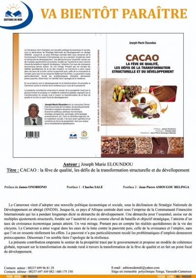 Cacao: La fève de qualité, les défis de la transformation structurelle et du développement