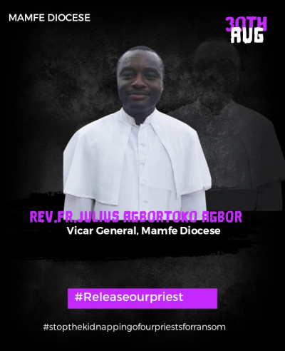 Anglophone crisis: Another priest abducted in Mamfe