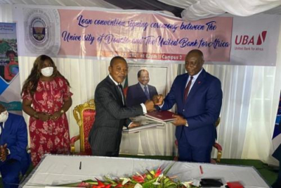 Extension de l’Université de Douala : UBA accorde un crédit de financement de 2,08 milliards de FCFA
