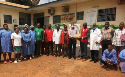 Prévention de la résurgence du coronavirus : La Croix-Rouge camerounaise équipe 11 formations sanitaires