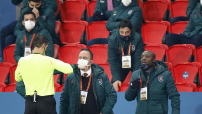 UEFA Champion’s League: Achille Webo victime de racisme, lors du match PSG-Istanbul BB