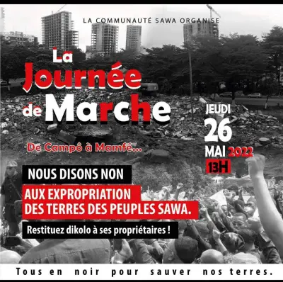 Déguerpissement des populations : les Sawas ont manifesté à Douala