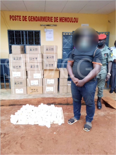 Yaoundé 2: les éléments de la gendarmerie nationale ont mis la main sur un trafiquant de médicaments