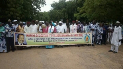 Marche de soutien et de remerciement au Chef de l’Etat à Garoua