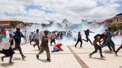 Présidentielle à Madagascar: Heurts entre manifestants et forces de l’ordre