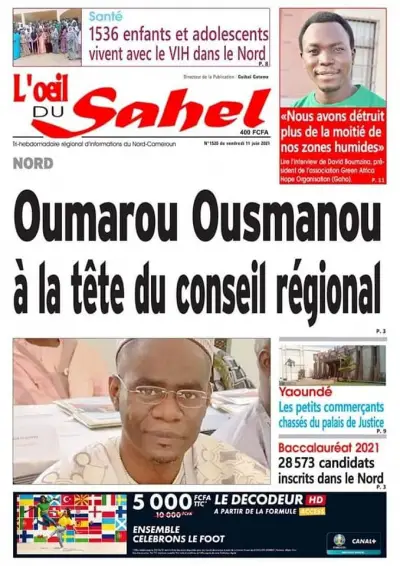 Cameroun : Les Unes du vendredi 11 juin 2021