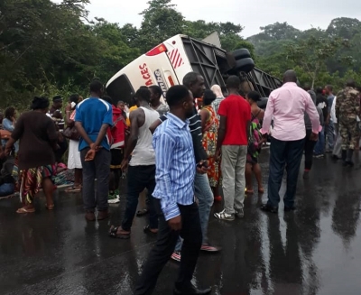 Buca Voyages impliqué dans un grave accident de la circulation sur l’axe Yaoundé-Douala