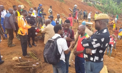Eboulement de terrain à Bafoussam : Serge Espoir Matomba a vécu l’horreur et l’émoi à Gouache