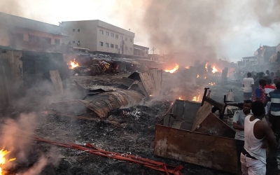 Le marché Congo de Douala a de nouveau brûlé