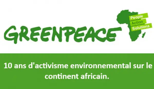 Environnement: Greenpeace Afrique fête une décennie d&#039;activisme environnemental