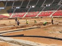 Complexe sportif d’Olembe : Les travaux ont repris après huit mois d&#039;arrêt