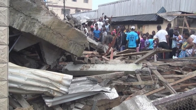 L’effondrement d’un immeuble à Douala fait 03 blessés